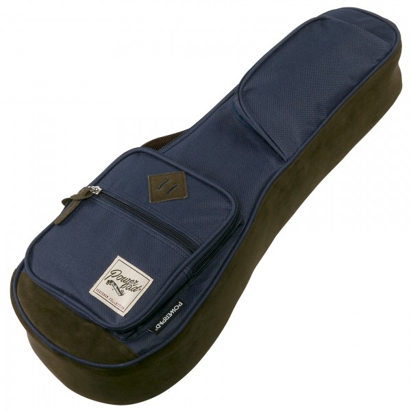 IBANEZ POWERPAD® Designer Collection Gig Bag for Soprano Style Ukulele - Navy Blue (IUBS541-NB)