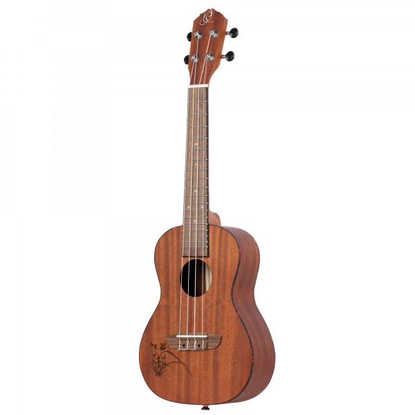 ORTEGA Bonfire Series Concert Ukulele 4 String Lefty - Sapele Natural (RU5MM-L)