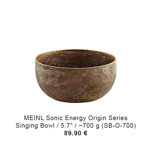 MEINL Sonic Energy Origin Series Singing Bowl - 700g (SB-O-700) 