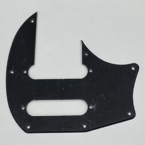 IBANEZ Pickguard Flat Black, For Q/QX Series (4PGQ6SSR-FB)