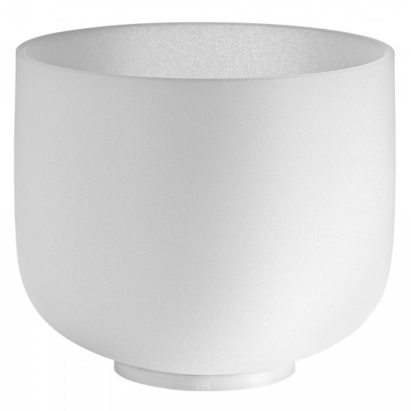 MEINL Sonic Energy 8" white-frosted Crystal Singing Bowl C5, 432 Hz, Root Chakra (CSB8C5)