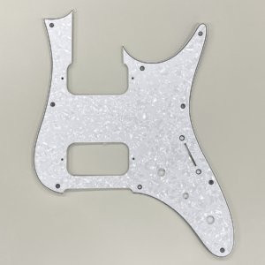 IBANEZ Pickguard HH für KRYS10 - White Pearloid/BK/WH 3 Lagen (4PGSLM2-WP3)