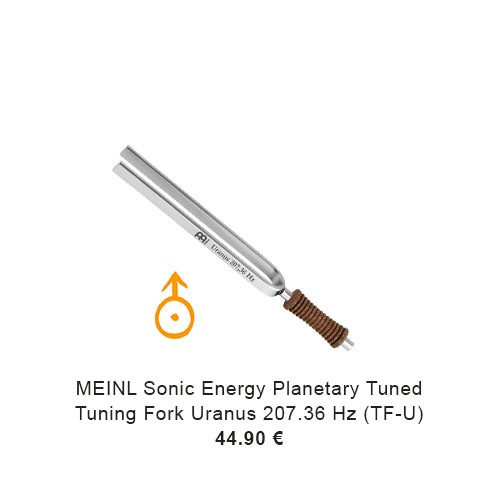 MEINL Sonic Energy Tuning Fork - Uranus - 207.36 Hz (TF-U) 