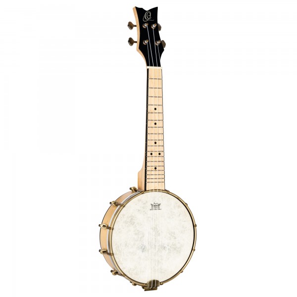 ORTEGA Banjolele Series Concert Ukulele 4 String - Maple Natural + Bag (OUBJE90-MA)