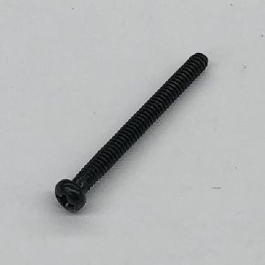 IBANEZ Pickup Screw 3-48 27mm round head - black 10PCS/SET (2SCRI3427-BK)