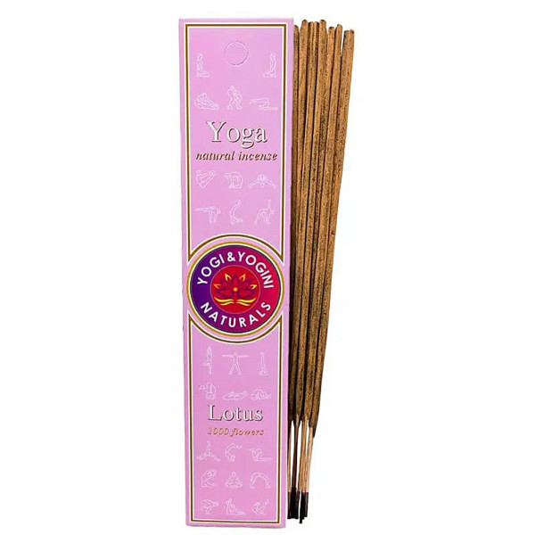 Incense Yogi & Yogini Lotus - Vanilla - 20 g (YOGA-LOTUS)