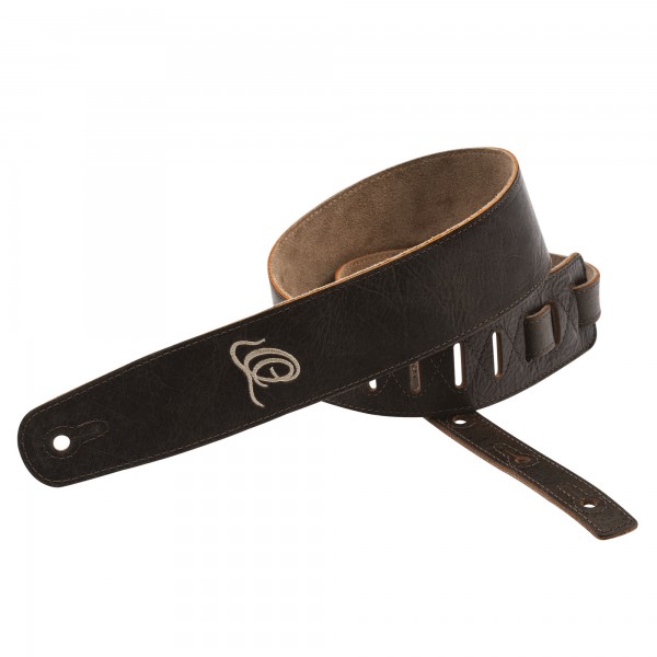 ORTEGA Suede-Leather Guitar-Strap - Patina Bronze (OSSU-70)