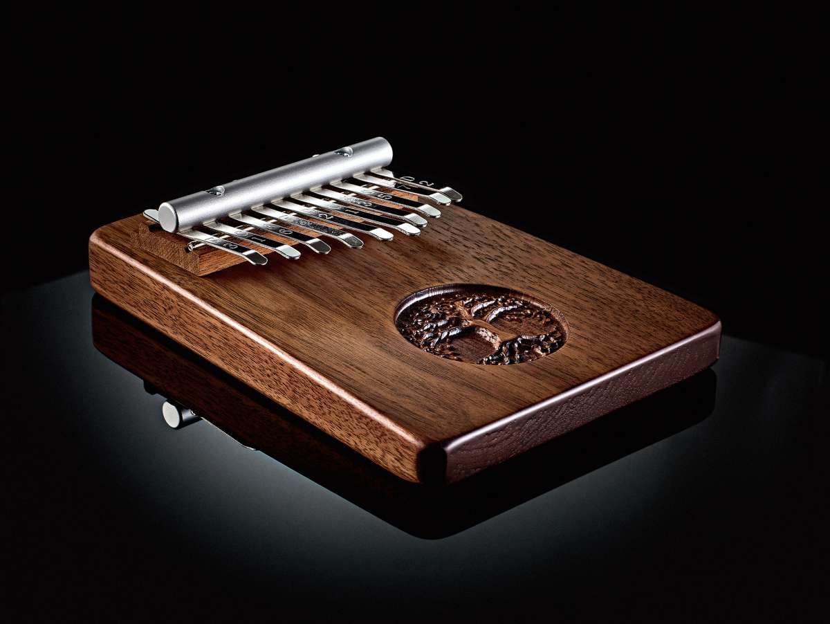 Kalimba Sky Jam shops Percussion mini Black Mandala Sound therapy Cosmic sound Easy to play