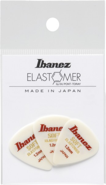 IBANEZ Elastomer Picks - 3 pcs (BEL14ST12)