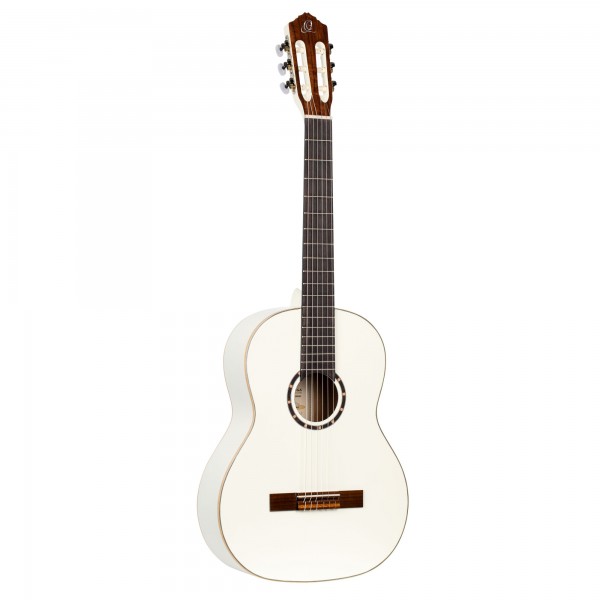 ORTEGA Family Series 4/4 Konzertgitarre 6 String - Weiß + Bag (R121WH)