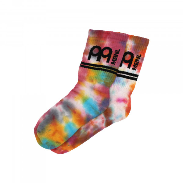 MEINL Batik Socks with black logo - 1 Pair - Size 35-39 - Limited stock (MEI-SOCKS-BTS)