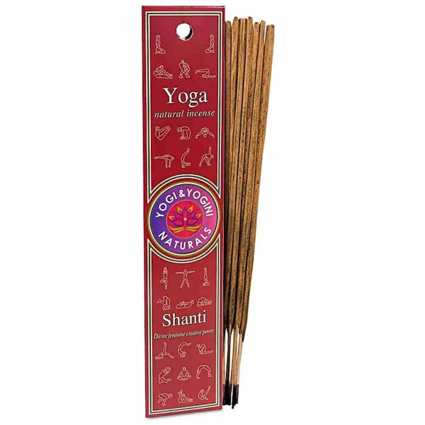 Incense Yogi & Yogini Shanti - Sandal Wood - 20 g (YOGA-SHANTI)