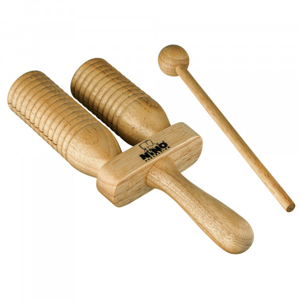 NINO Percussion Wood A-Go-Go - 2 Rows (NINO590)